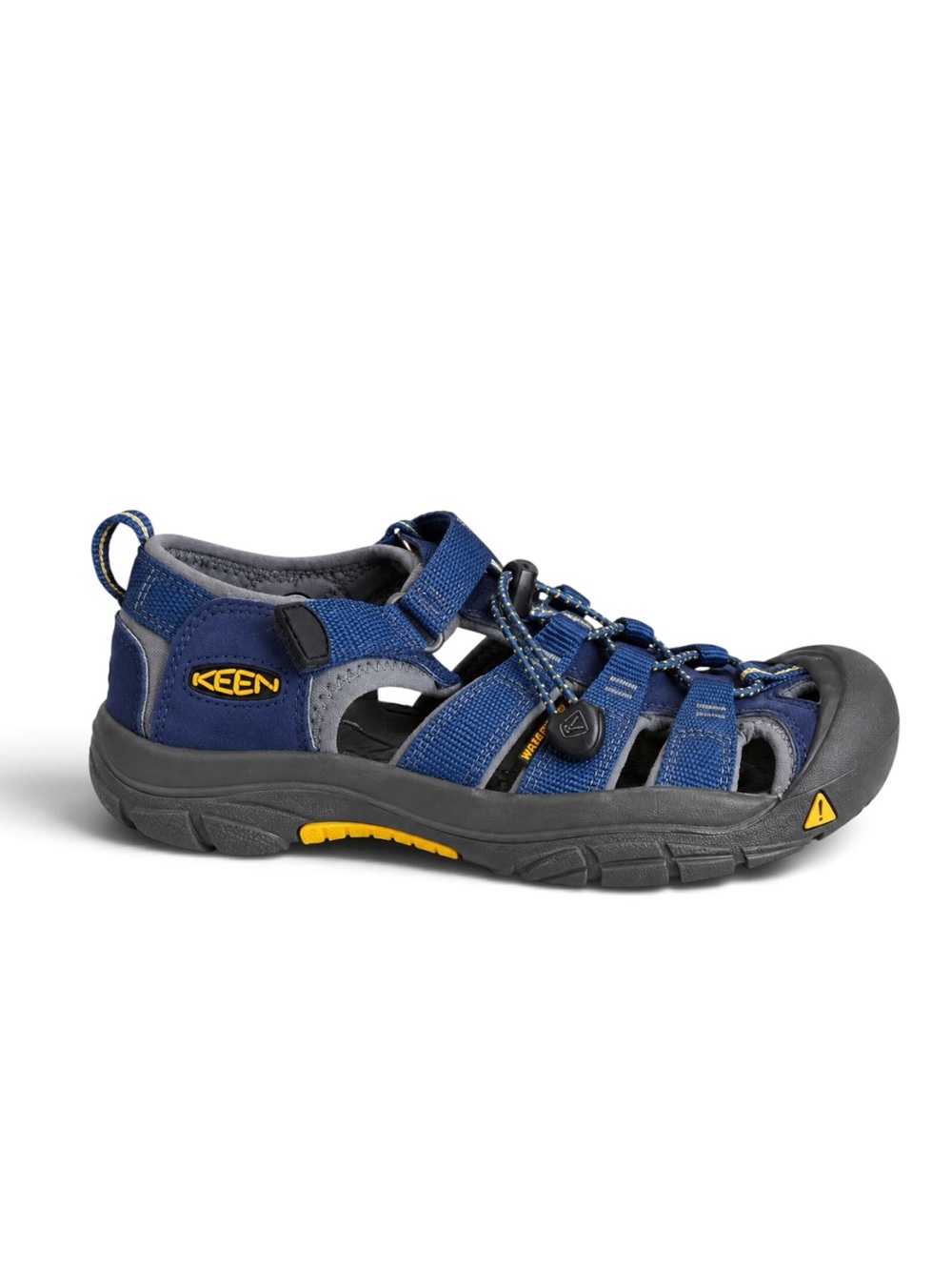 KEEN Newport H2 Water Sandals Blue Yellow Big Kids 5